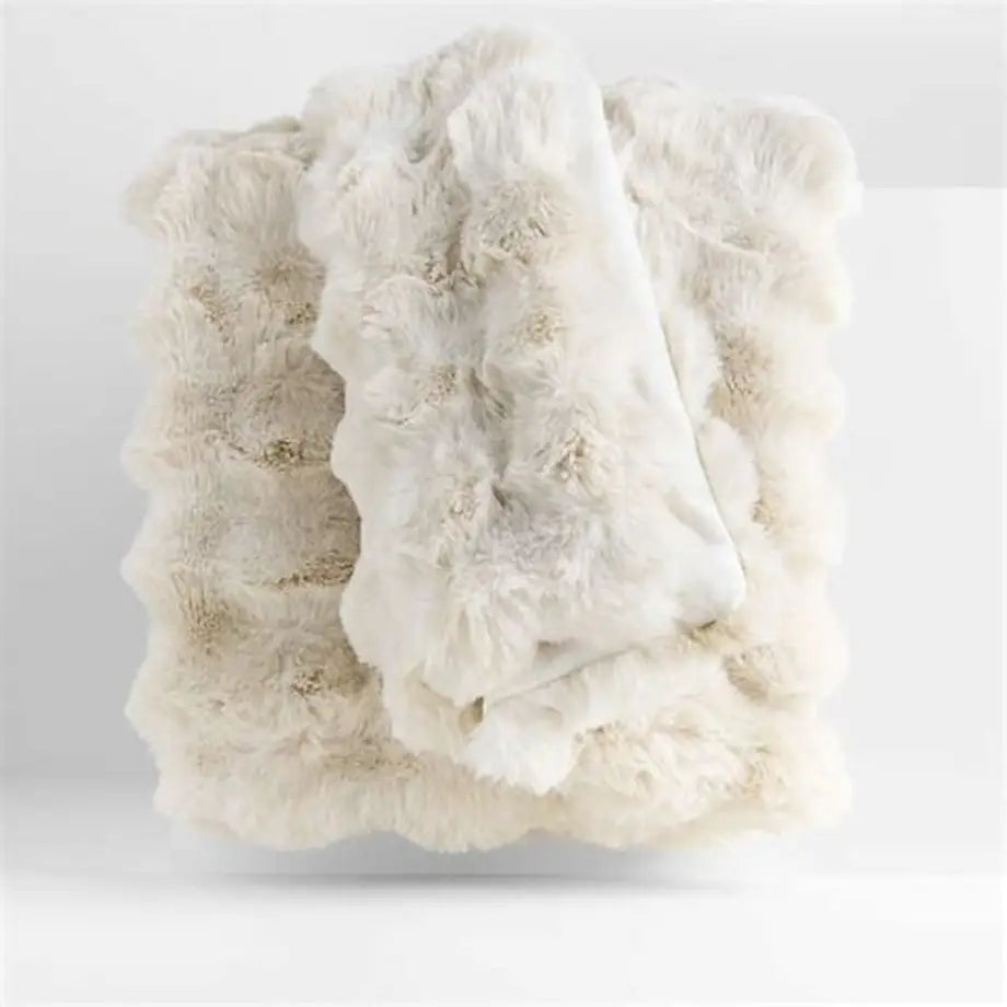 Faux Fur Throw